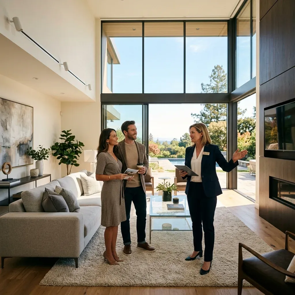 Real estate agency neighborhood guides and seller valuation calculator